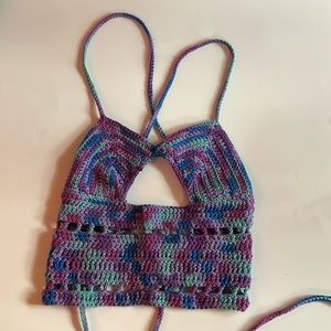 Handmade crochet crop top